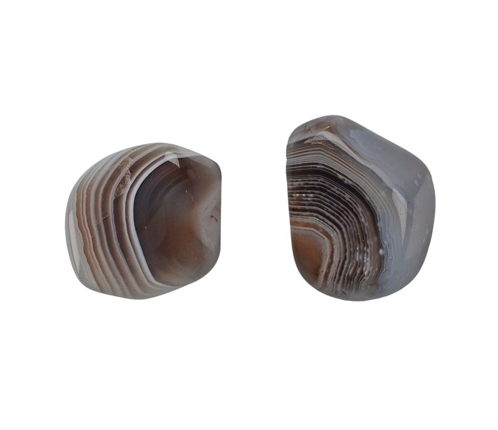 Trommelsteine - Achat - Botswana grau- 2,5 - 3,5cm - L - 500gr Beutel