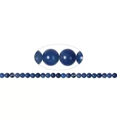 Heilstein & Edelstein-Strang - Kugeln, Blauquarz, 08mm