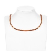 Heilstein & Edelstein-Strang - Kugeln, Carneol (gebr.), 04mm