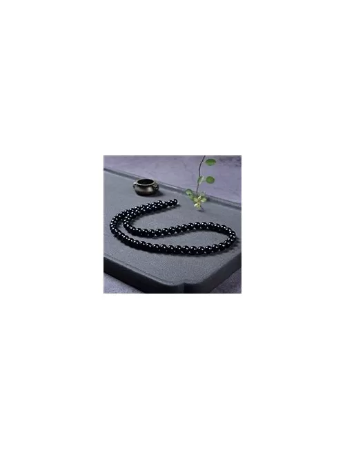 Heilstein & Edelstein-Strang - Kugeln, Onyx (gef.), 06mm