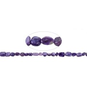 Heilstein & Edelstein-Strang - Splitter, Charoit, ca. 5-12 x 3-5mm