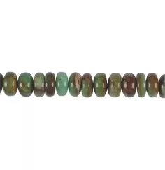 Heilstein & Edelstein-Strang - Button, Chrysopras A, 16mm