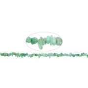 Heilstein & Edelstein-Strang - Splitter, Chrysopras, 03-05 x 05-12mm (37cm)