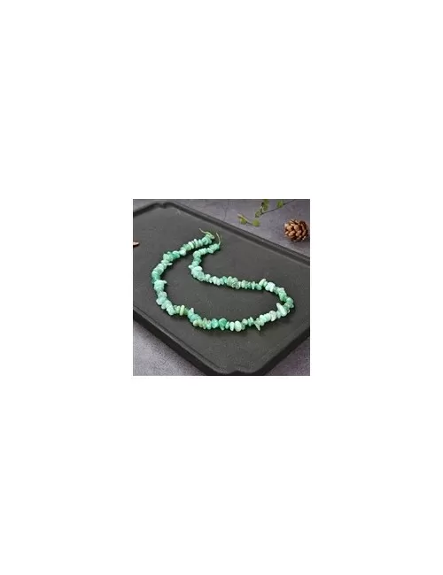 Heilstein & Edelstein-Strang - Splitter, Chrysopras, 03-05 x 05-12mm (37cm)