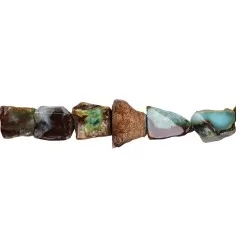 Heilstein & Edelstein-Strang - Nuggets, Chrysopras, 25-35 x 15-25mm