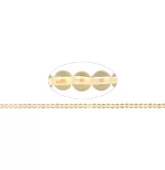 Heilstein & Edelstein-Strang - Kugeln, Citrin AA (gebr.), 04mm