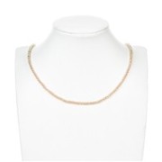 Heilstein & Edelstein-Strang - Kugeln, Citrin (gebr.), facettiert, 03mm (39cm)