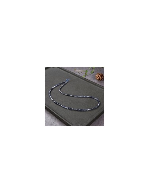 Heilstein & Edelstein-Strang - Kugeln, Iolith, facettiert, 03,5mm