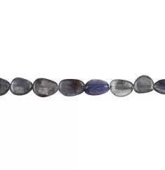 Heilstein & Edelstein-Strang - Trommelsteine, Iolith, 10-20 x 04-12mm