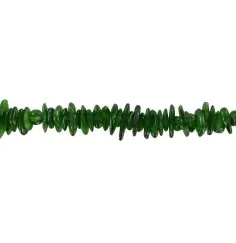 Heilstein & Edelstein-Strang - Splitter, Chromdiopsid A, 02-03 x 03-10mm