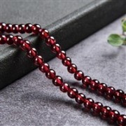 Heilstein & Edelstein-Strang - Kugeln, Granat A, 04-05mm