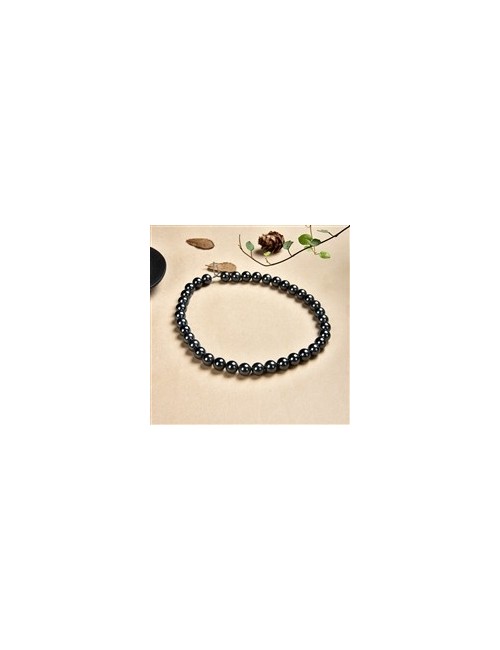 Heilstein & Edelstein-Strang - Kugeln, Hämatit (natur), 10mm