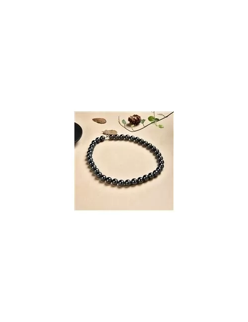 Heilstein & Edelstein-Strang - Kugeln, Hämatit (natur), 10mm