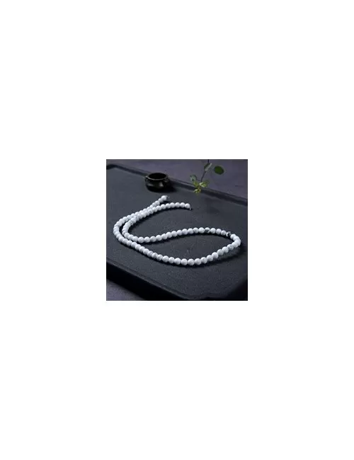 Heilstein & Edelstein-Strang - Kugeln, Magnesit, 04mm