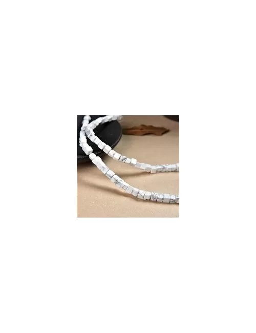 Heilstein & Edelstein-Strang - Würfel, Magnesit, 04mm