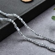 Heilstein & Edelstein-Strang - Kugeln, Labradorit (bedampft), facettiert, 02mm