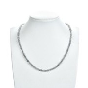 Heilstein & Edelstein-Strang - Kugeln, Labradorit, facettiert, 03mm