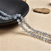 Heilstein & Edelstein-Strang - Kugeln, Labradorit, facettiert, 03mm