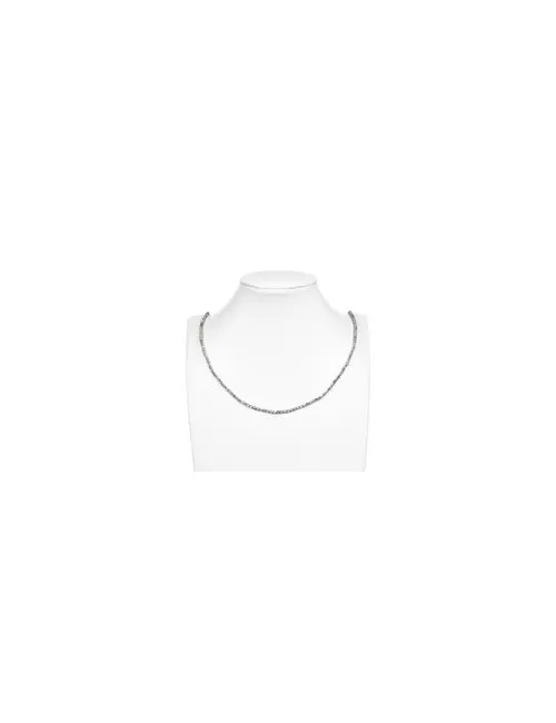 Heilstein & Edelstein-Strang - Kugeln, Labradorit (bedampft), facettiert, 03mm