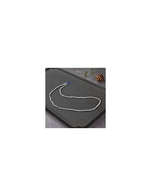 Heilstein & Edelstein-Strang - Kugeln, Labradorit (bedampft), facettiert, 03mm