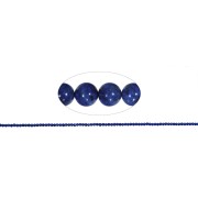 Heilstein & Edelstein-Strang - Kugeln, Lapis Lazuli, 02mm