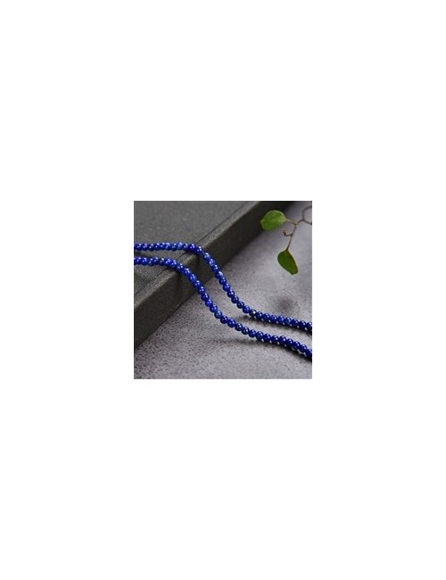 Heilstein & Edelstein-Strang - Kugeln, Lapis Lazuli, 02mm