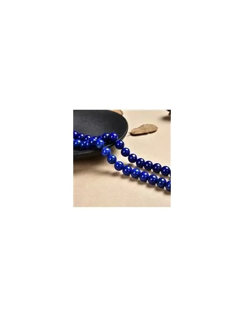 Heilstein & Edelstein-Strang - Kugeln, Lapis Lazuli A, 08mm