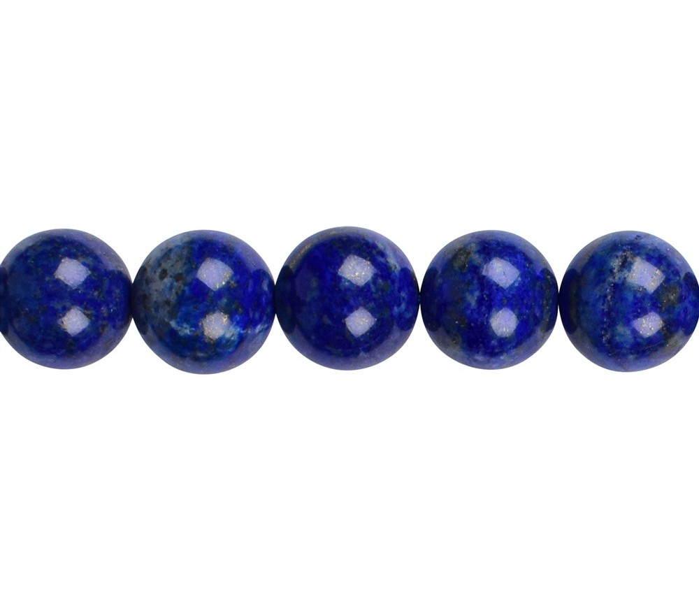 Heilstein & Edelstein-Strang - Kugeln, Lapis Lazuli, 16mm