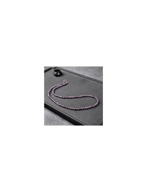 Heilstein & Edelstein-Strang - Kugeln, Lepidolith (stab.), 04mm