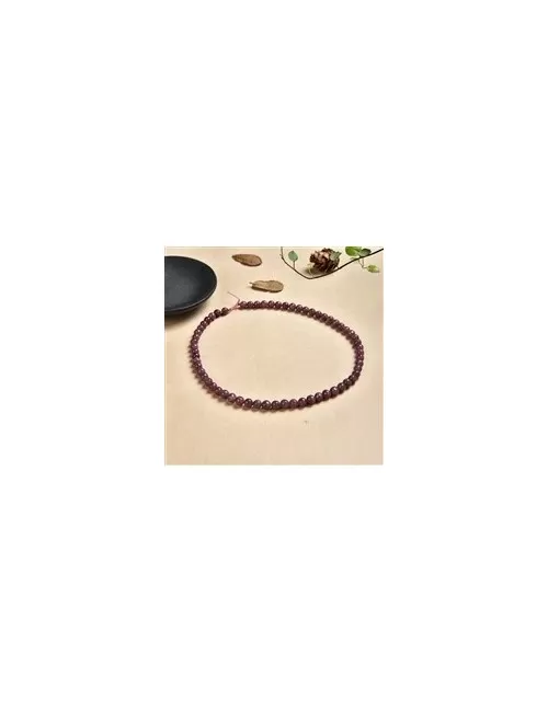 Heilstein & Edelstein-Strang - Kugeln, Lepidolith (stab.), 06mm