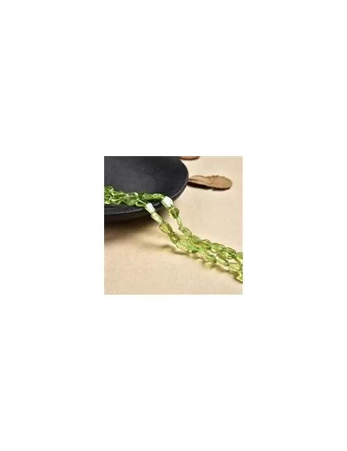 Heilstein & Edelstein-Strang - Pebbles, Peridot A, 07 x 04mm