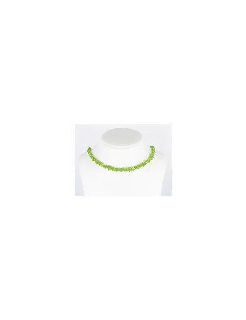 Heilstein & Edelstein-Strang - Trommelsteine, Peridot A, 04 x 07mm