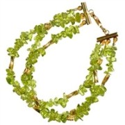 Heilstein & Edelstein-Strang - Splitter, Peridot, 02-06 x 05-15mm (40cm)