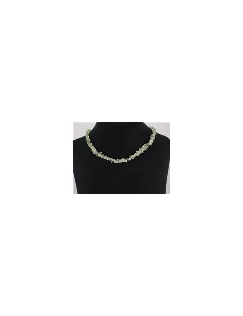 Heilstein & Edelstein-Strang - Splitter, Prehnit, 02-04 x 05-10mm (88cm)