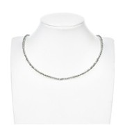 Heilstein & Edelstein-Strang - Kugeln, Pyrit, facettiert, 03mm