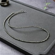 Heilstein & Edelstein-Strang - Kugeln, Pyrit, facettiert, 03mm