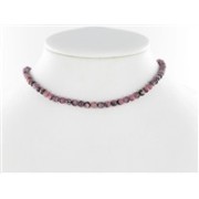 Heilstein & Edelstein-Strang - Kugeln, Rhodonit, 04mm