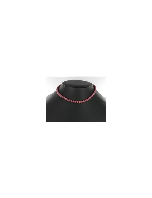 Heilstein & Edelstein-Strang - Kugeln, Rhodonit A, 06mm