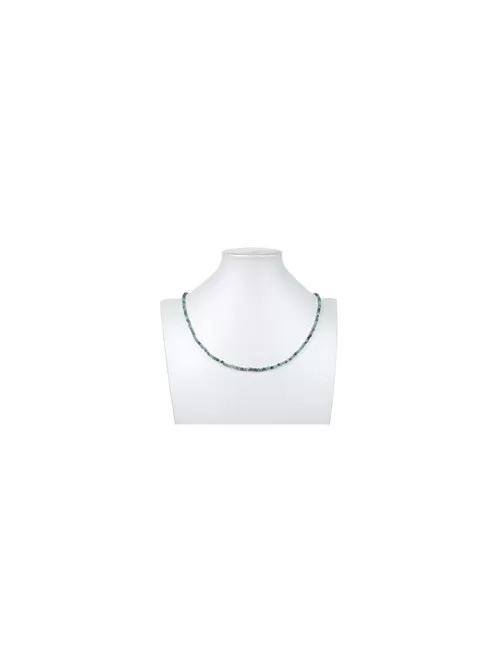 Heilstein & Edelstein-Strang - Kugeln, Smaragd, 03mm (38cm)