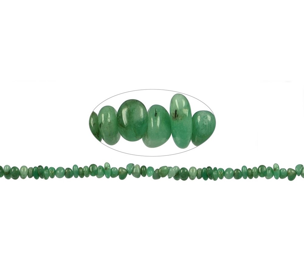 Heilstein & Edelstein-Strang - Splitter, Smaragd, 02 - 04 x 05 - 10mm