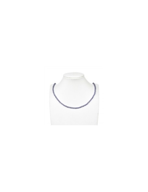 Heilstein & Edelstein-Strang - Kugeln, Tansanit  AA, 04 mm