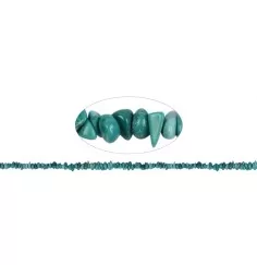 Heilstein & Edelstein-Strang - Splitter, Türkis (stab.), 01-03 x 04mm