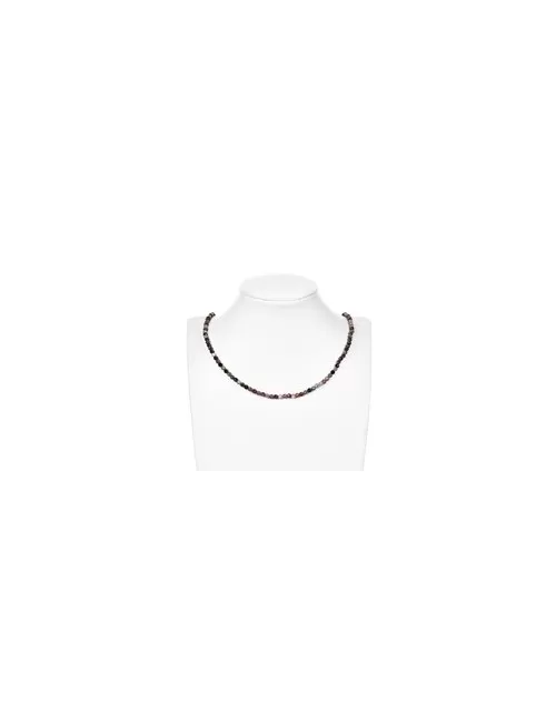 Heilstein & Edelstein-Strang - Kugeln, Turmalin (bunt), facettiert, 04,5mm