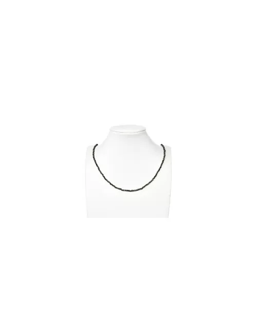 Heilstein & Edelstein-Strang - Kugeln, Zoisit mit Rubin, facettiert, 03mm (39cm)