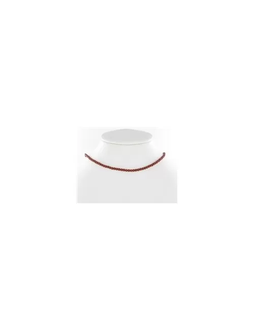 Heilstein & Edelstein-Strang - Kugeln, Jaspis (rot), 03mm