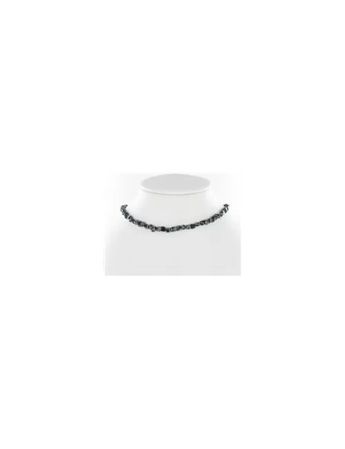 Heilstein & Edelstein-Strang - Nuggets, Obsidian (Schneeflockenobsidian), 03 - 05mm