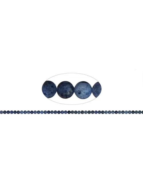 Heilstein & Edelstein-Strang - Kugeln, Dumortierit, 04mm