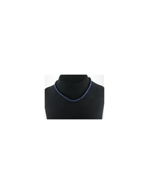 Heilstein & Edelstein-Strang - Kugeln, Dumortierit, 04mm