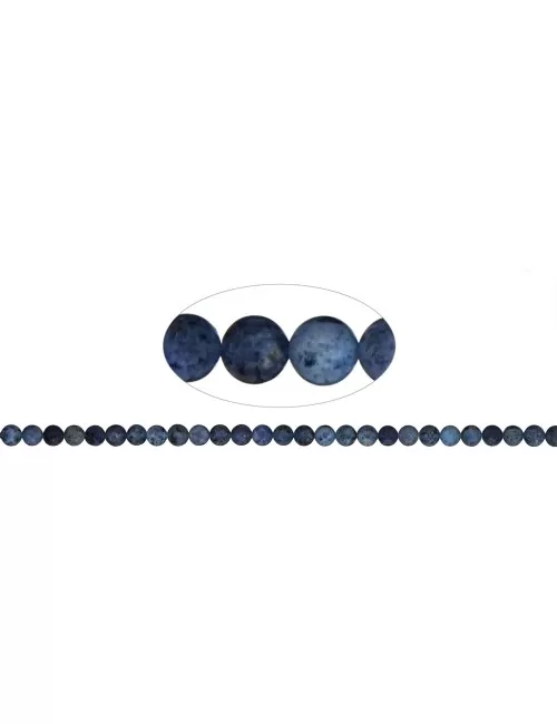 Heilstein & Edelstein-Strang - Kugeln, Dumortierit, 06mm