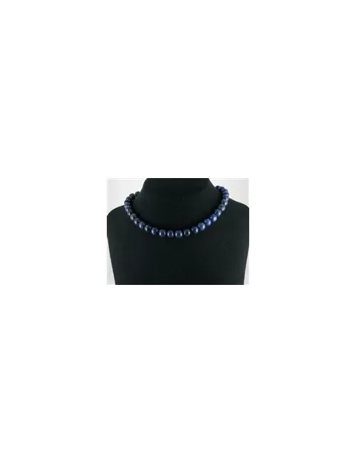 Heilstein & Edelstein-Strang - Kugeln, Dumortierit, 10mm